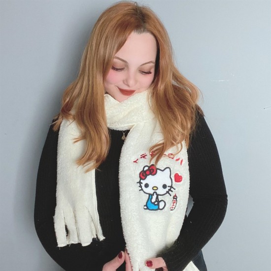 Hello Kitty Peluş Atkı Hello Kitty Peluş Atkı