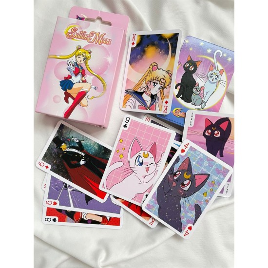DÜKKAN DESİGN Sailor Moon İskambil Oyun Kartı DÜKKAN DESİGN Sailor Moon İskambil Oyun Kartı