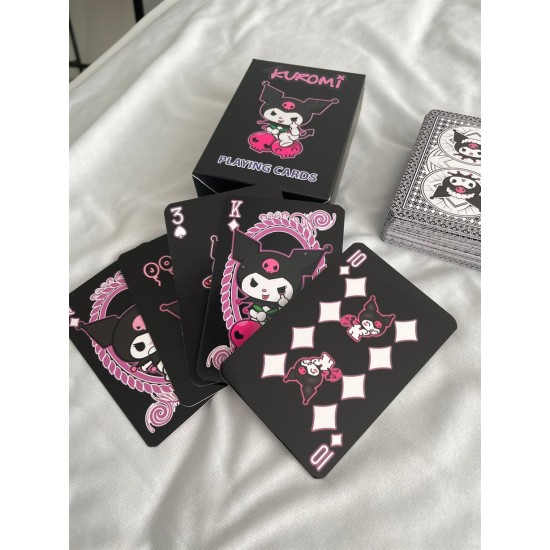 DÜKKAN DESİGN Kuromi İskambil Oyun Kartı DÜKKAN DESİGN Kuromi İskambil Oyun Kartı