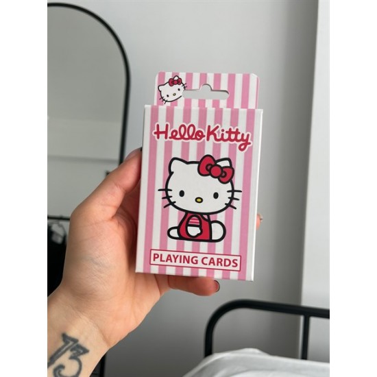 Hello Kitty İskambil Oyun Kartı