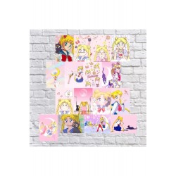 Dekoratif Duvar Kağıdı Seti Anime Sailor Moon
