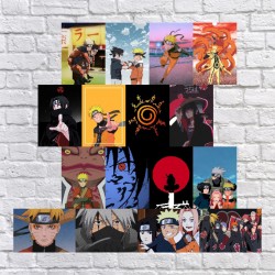 Dekoratif Duvar Kağıdı Seti Anime Naruto