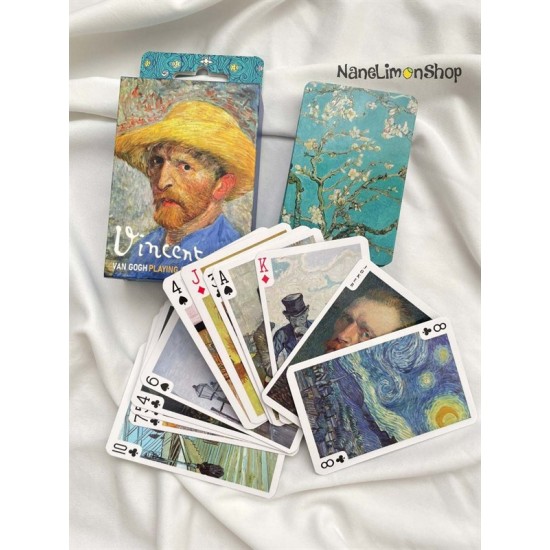 DÜKKAN DESİGN Van Gogh İskambil Oyun Kartı DÜKKAN DESİGN Van Gogh İskambil Oyun Kartı