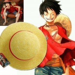 One Piece Luffy Hasır Şapkası