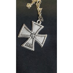 Swastika Cross Antik Kolye