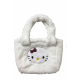 Hello Kitty Beyaz Peluş El Çantası Hello Kitty Beyaz Peluş El Çantası