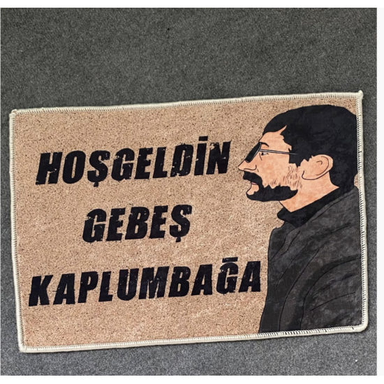 Gebeş Kaplumbağa Paspas