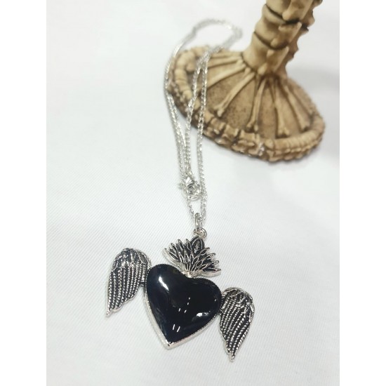 BLACK HEART FEATHERS KOLYE