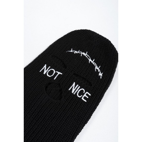 NOT NICE SİYAH KAR MASKESİ NOT NICE SİYAH KAR MASKESİ