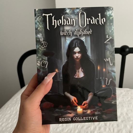 Dükkan Hediyelik THEBAN ORACLE WITCH ALPHABET ORACLE I CADI ALFABESİ VE KEHANET KARTLARI Dükkan Hediyelik THEBAN ORACLE WITCH ALPHABET ORACLE I CADI ALFABESİ VE KEHANET KARTLARI