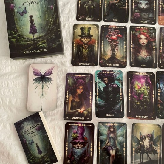 DÜKKAN DESİGN FAIRY REALMS ORACLE KARTLARI DÜKKAN DESİGN FAIRY REALMS ORACLE KARTLARI