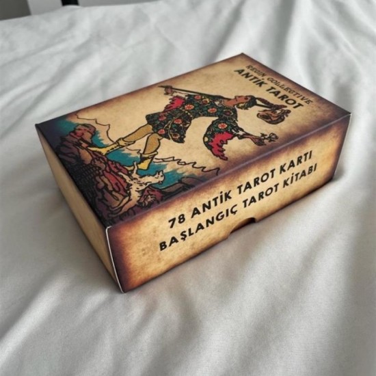 Büyük 78 Antik Tarot Kartı ve Başlangıç Tarot Kitabı Büyük 78 Antik Tarot Kartı ve Başlangıç Tarot Kitabı