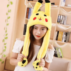 Kulakları Oynayan Pikachu Şapka