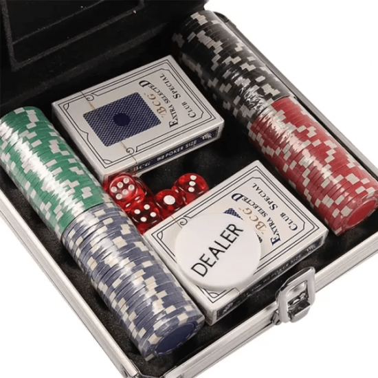 Alüminyum Çantalı Poker Seti