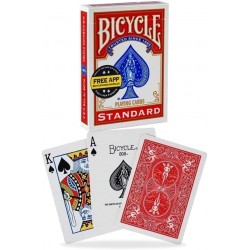 Bicycle Standart Oyun Kartları Kırmızı