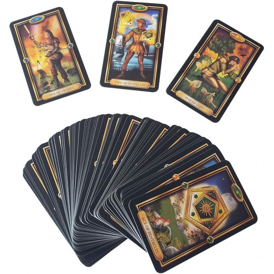 Easy Gilded Tarot Kartları Easy Gilded Tarot Kartları