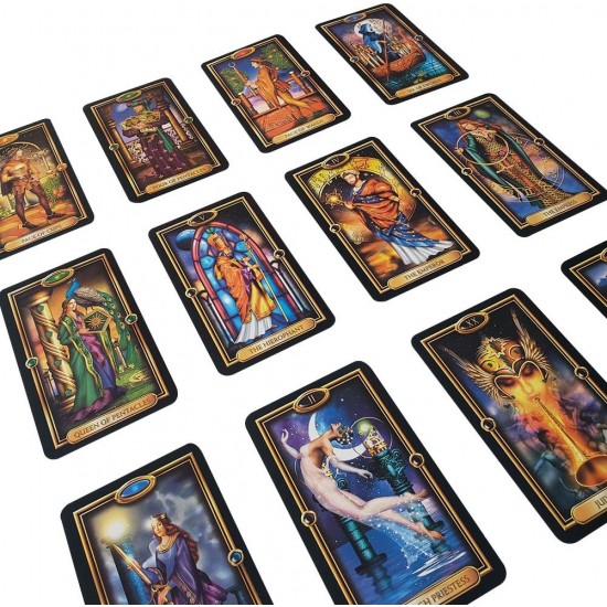 Easy Gilded Tarot Kartları Easy Gilded Tarot Kartları