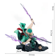 DÜKKAN DESİGN One Piece Roronoa Zoro Figür DÜKKAN DESİGN One Piece Roronoa Zoro Figür