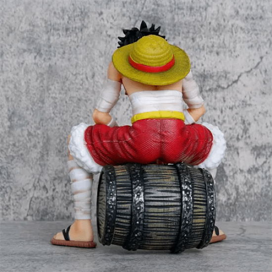 Anime One Piece Barrel Luffy