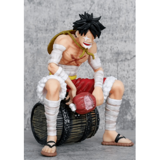 Anime One Piece Barrel Luffy