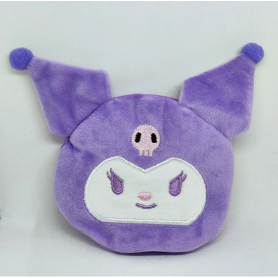 Kuromi Peluş Anahtarlık Bozuk Para Cüzdanı Kuromi Peluş Anahtarlık Bozuk Para Cüzdanı