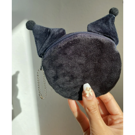 KUROMİ PELUŞ ANAHTARLIK BOZUK PARA CÜZDANI KUROMİ PELUŞ ANAHTARLIK BOZUK PARA CÜZDANI