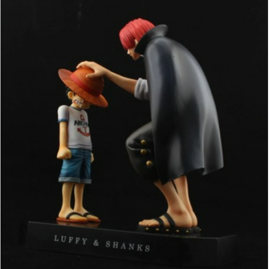 Luffy & Shanks Statü Figür