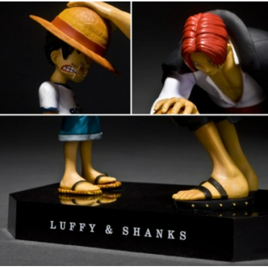 Luffy & Shanks Statü Figür