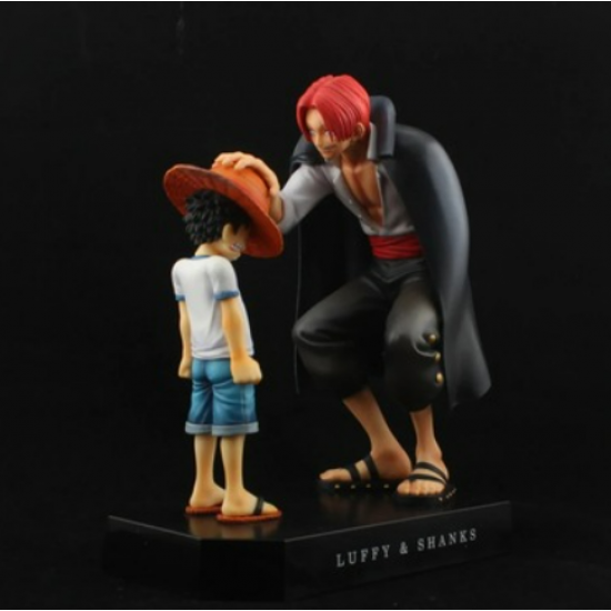 Luffy & Shanks Statü Figür