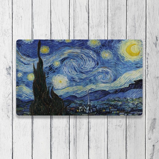 Van Gogh Yıldızlı Geceler Paspas