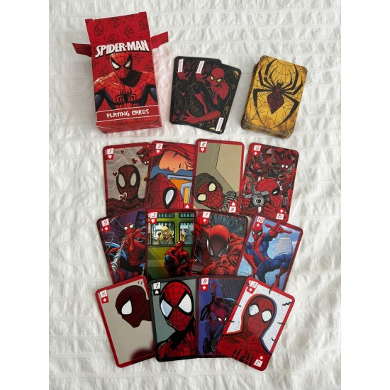 DÜKKAN DESİGN Spiderman İskambil Kartları DÜKKAN DESİGN Spiderman İskambil Kartları