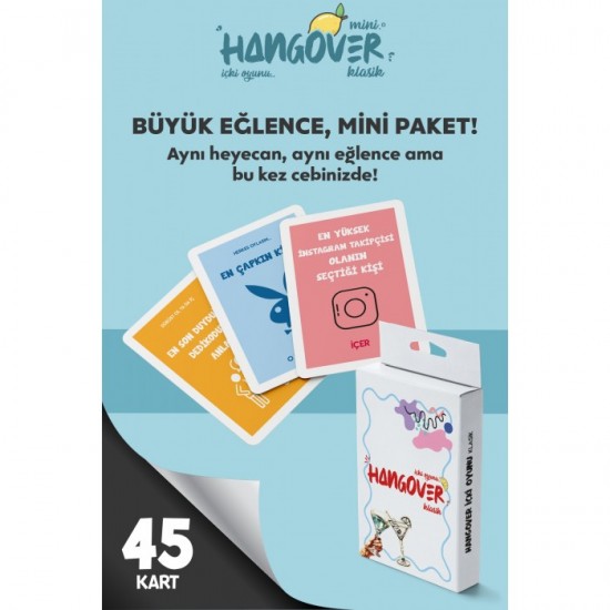 Mini Hangover Klasik İçki Oyunu