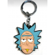 Rick & Morty Rick Silikon Anahtarlık Rick & Morty Rick Silikon Anahtarlık