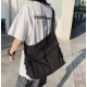 Vintage Unisex Kargo Cep İç Hacmi Geniş Siyah Postacı Çanta Vintage Unisex Kargo Cep İç Hacmi Geniş Siyah Postacı Çanta