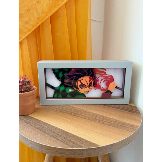 Tanjiro 3D Led Aydınlatma Tanjiro 3D Led Aydınlatma