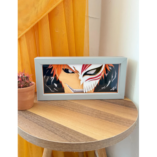 Hollow Ichigo 3D Led Aydınlatma Hollow Ichigo 3D Led Aydınlatma