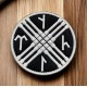 DÜKKAN DESİGN Göktürkçe Tengri Nakış Patch/Yama DÜKKAN DESİGN Göktürkçe Tengri Nakış Patch/Yama