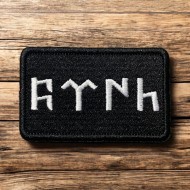 DÜKKAN DESİGN Göktürkçe Türk Nakış Patch/Yama