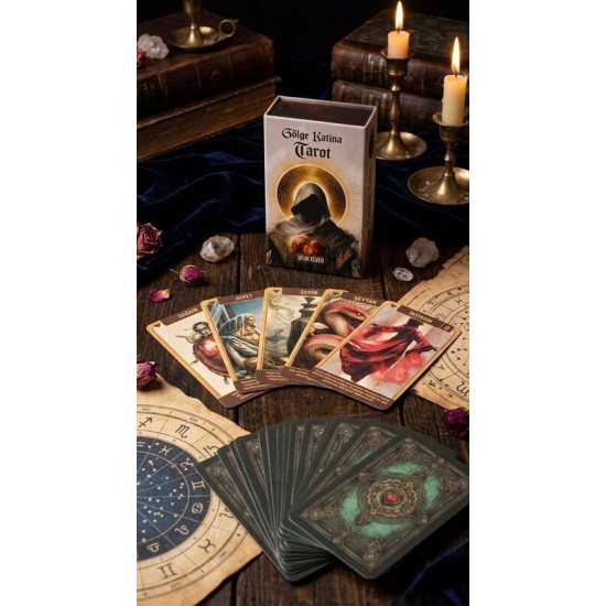 DÜKKAN DESİGN GÖLGE KATİNA TAROT KARTLARI