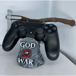  God of War Joystick Standı, God of War Baltalı Konsol Standı