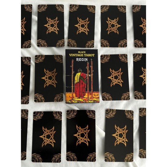 Regin Black Vintage Tarot Regin Black Vintage Tarot