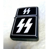 Dükkan Design Waffen SS Schutzstaffel Logo Benzinli Çakmak