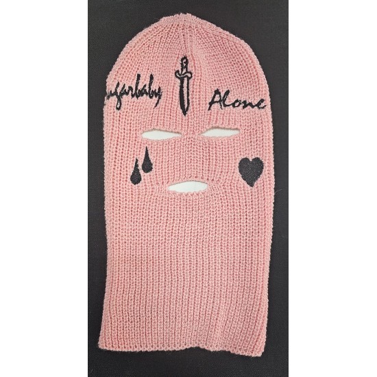 Dükkan Design Sugar Baby Alone Pembe Kar Maskesi