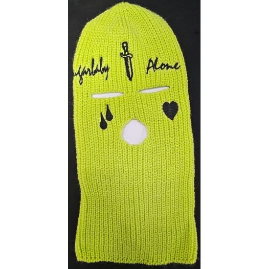 Dükkan Design Sugar Baby Alone Fıstık Yeşili Kar Maskesi Dükkan Design Sugar Baby Alone Fıstık Yeşili Kar Maskesi