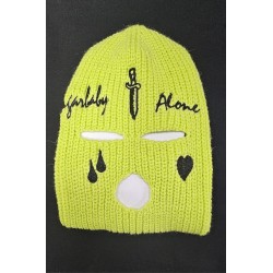 Dükkan Design Sugar Baby Alone Fıstık Yeşili Kar Maskesi