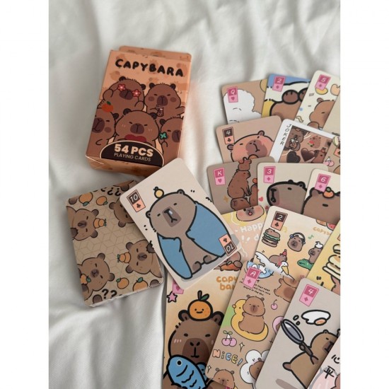Dükkan Design Capybara İskambil/Oyun Kartları Dükkan Design Capybara İskambil/Oyun Kartları