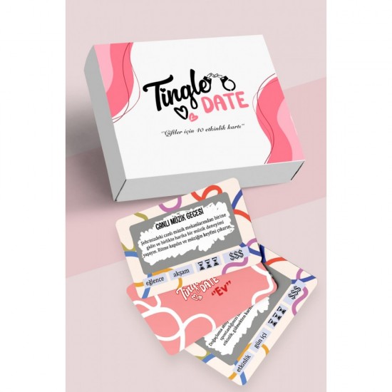 Dükkan Design Çiftler için Tingle Date Oyun Kartları