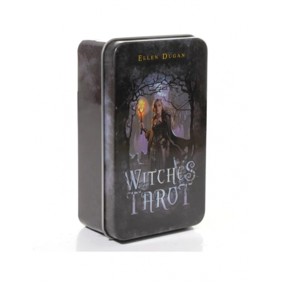 Dükkan Design Metal Kutulu Tarot Kartları - Withches Tarot