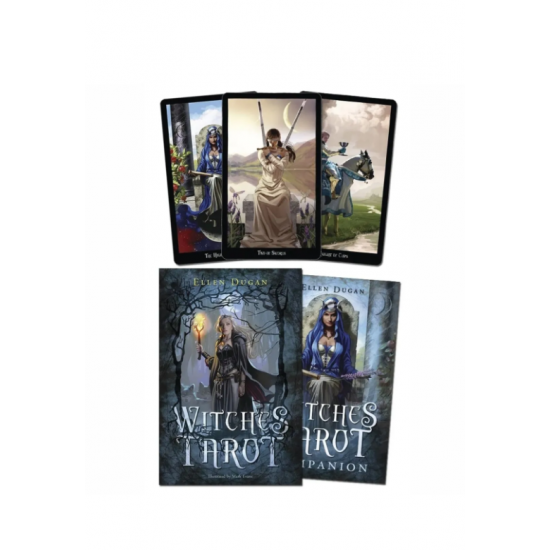 Dükkan Design Metal Kutulu Tarot Kartları - Withches Tarot