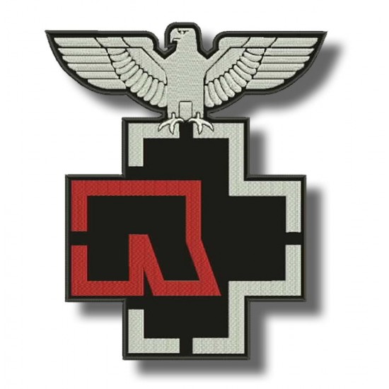 Dükkan Design Rammstein Logo Patch - Yama Dükkan Design Rammstein Logo Patch - Yama